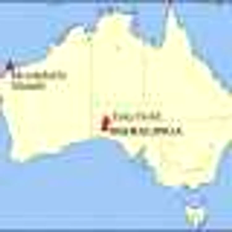 harta australia teste nucleare montebello maralinga