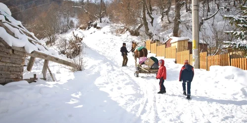 Ajutoarele ajung la familiile izolate din mai multe judeţe ale ţării