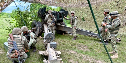 artilierie exercitiu militar foto fortele terestre jpg