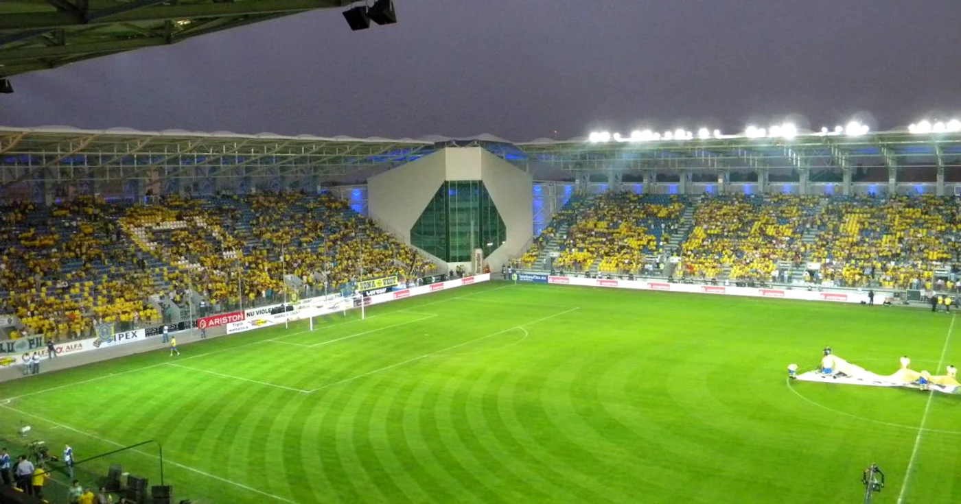 Meciul se va disputa pe stadionul „Ilie Oană“. Foto Adevărul Ploiești