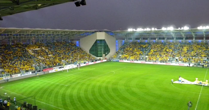 Meciul se va disputa pe stadionul „Ilie Oană“. Foto Adevărul Ploiești