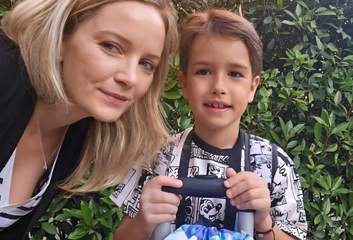 Ioana Maria Moldovan a stat cinci zile fără băiețelul ei, plecat în tabără foto: arhiva personală