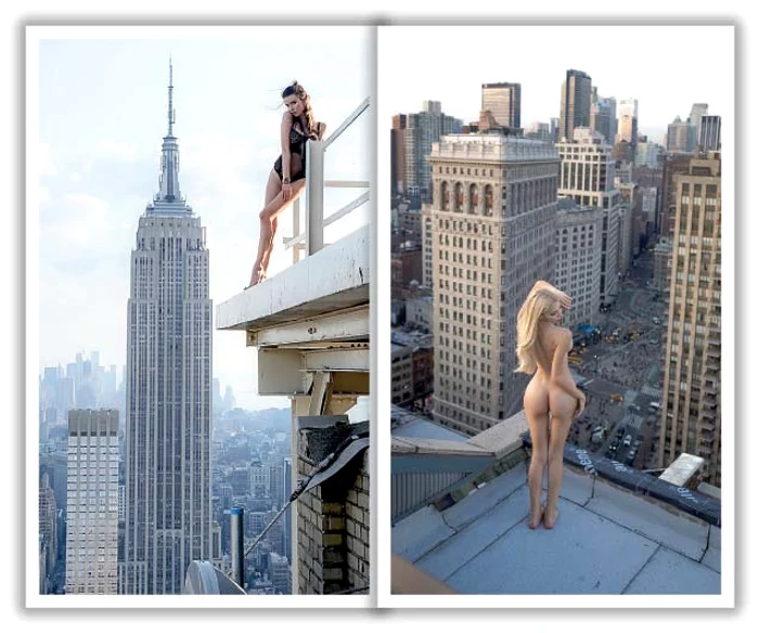 În ciuda temperaturilor mici din ultima vreme, fetele au renunţat la haine