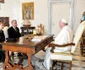 Majestatea Sa Margareta și Principele Consort Radu l-au întâlnit pe Papa Francisc la Vatican