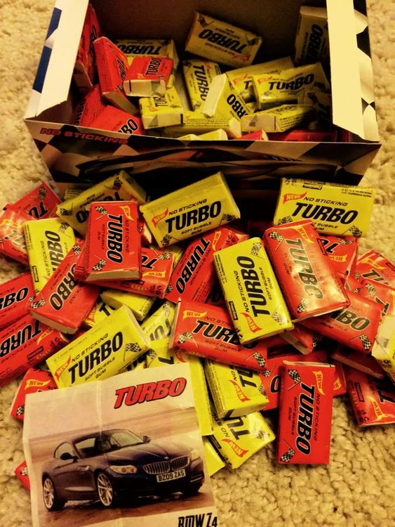 Guma "Turbo", preferata tuturor copiilor