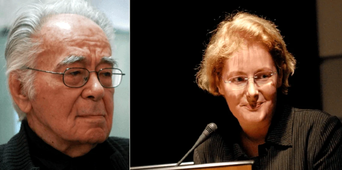 Mihai Șora și soția sa, Luiza Palanciuc 