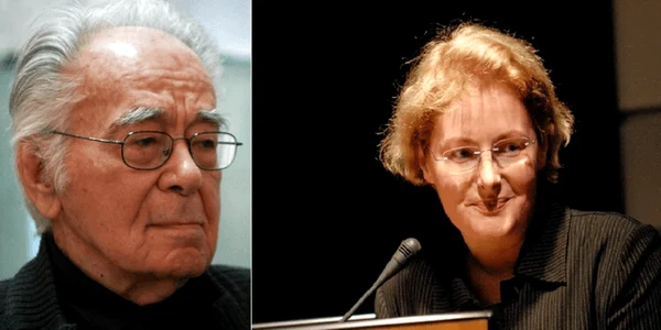 Mihai Șora și soșia sa, poeta Luiza Palanciuc Sursa colaj Click!