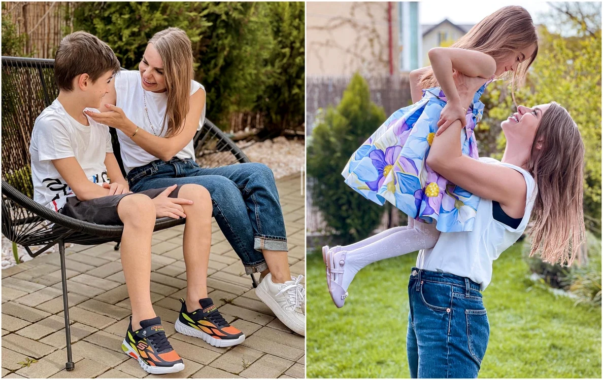 Jojo si copiii ei, Achim si Zora jpg