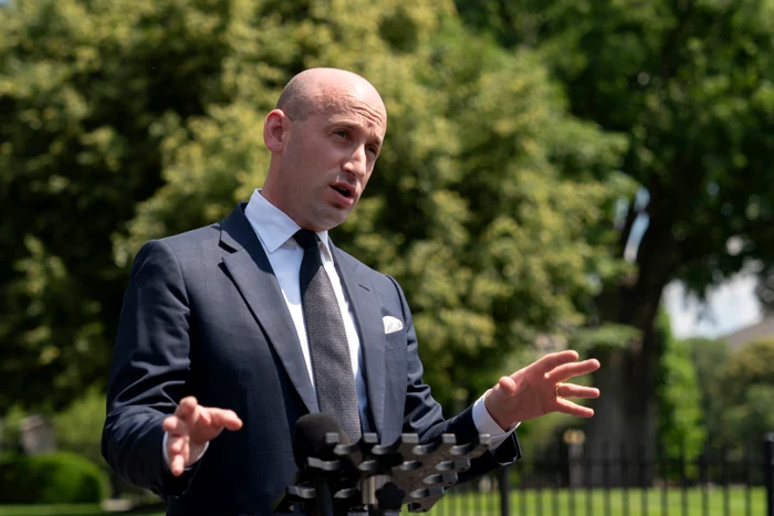 Stephen Miller la o conferință de presă la Casa Albă FOTO PROFIMEDIA