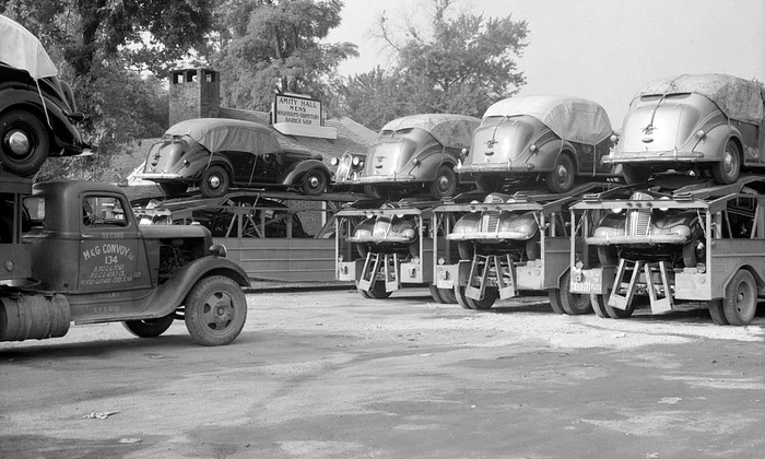 Automobile americane fabricate în anul 1937 (© Library of Congress)