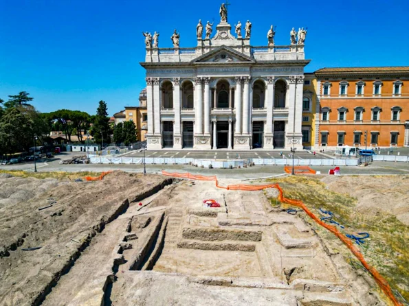 Un palat papal medieval, descoperit la Roma (© Ministero della Cultura)