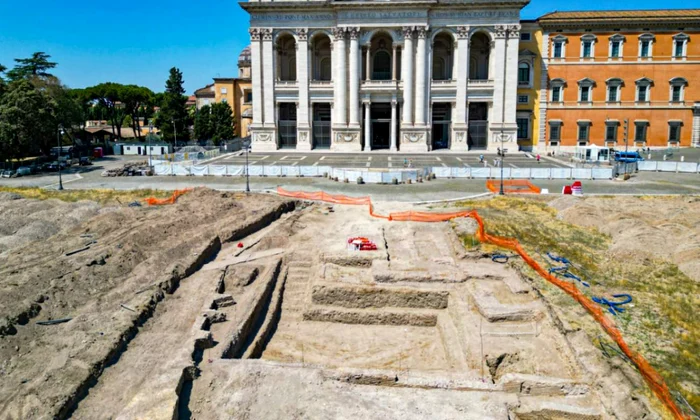 Un palat papal medieval, descoperit la Roma (© Ministero della Cultura)