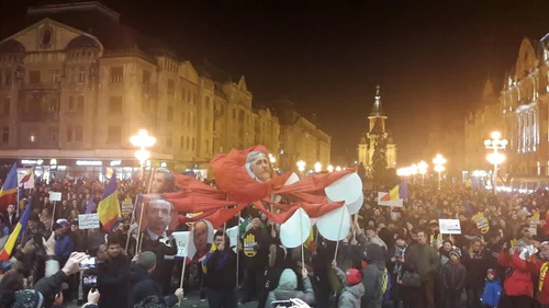 Protest Timisoara