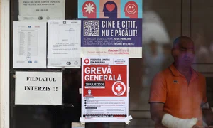 Grevă generală SANITAS legea salarizarii sindicaliști proteste Inquam Photos / George Călin 477 jpg