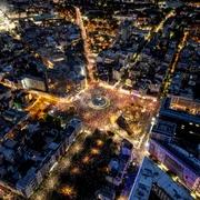 Protest în Serbia
