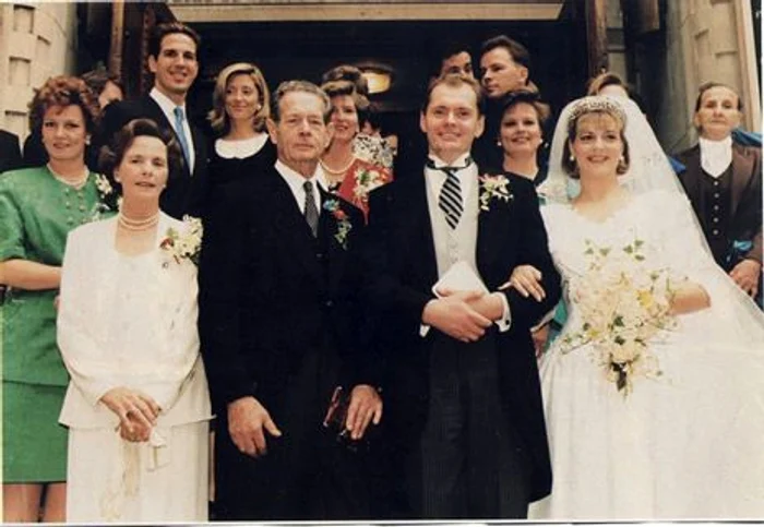 Principesa Maria la nunta cu Kazimierz Wiesław Mystkowski/foto Pinterest