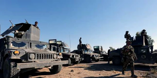 EPA Soldati irakieni langa Mosul