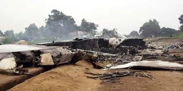 Avion prăbuşit în Congo FOTO bbc.co.uk
