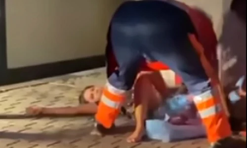 gravida pe trotuar urziceni jpg