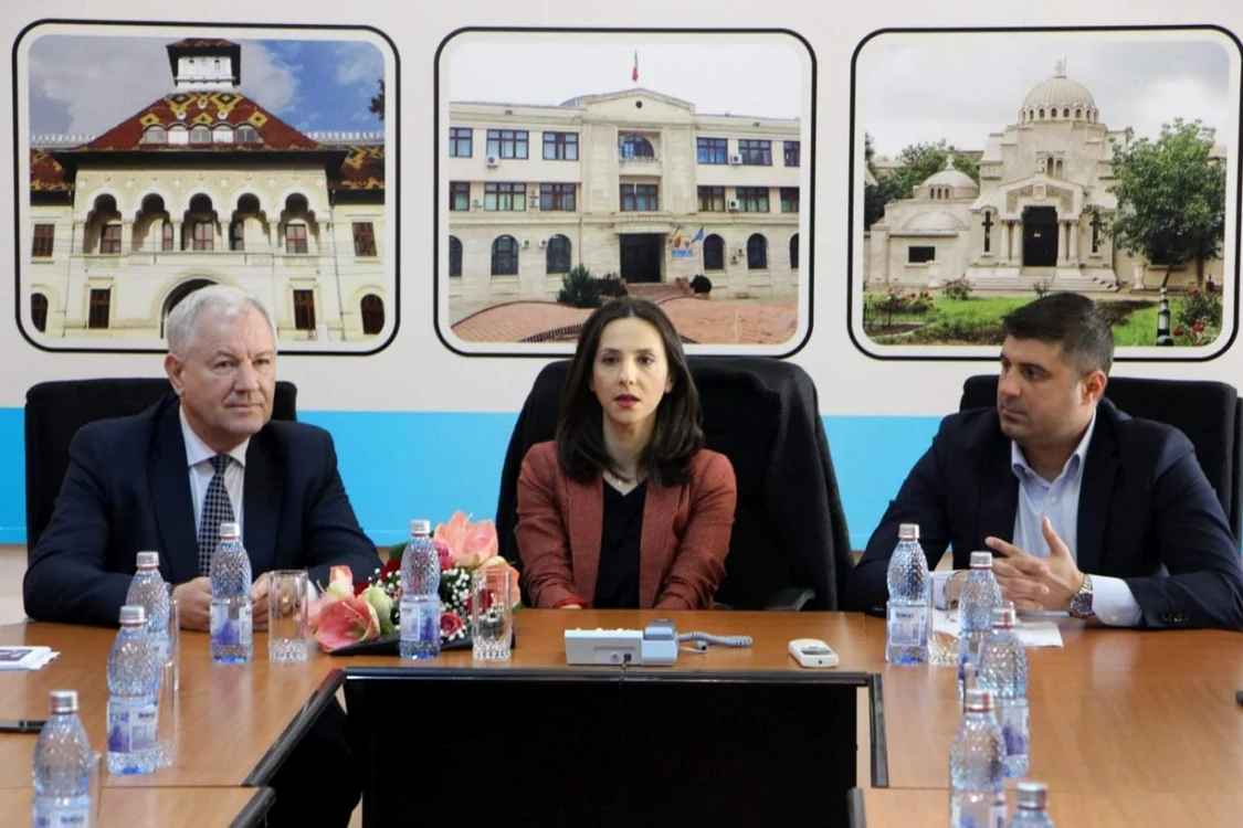 Andreea Răducan a fost prezentă miercuri la Focşani