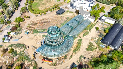 Grădina Botanică din Galați va avea cea mai spectaculoasă seră din țară / foto: arhiva Click!