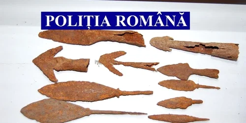 obiecte arheologice confiscate de la colectionari