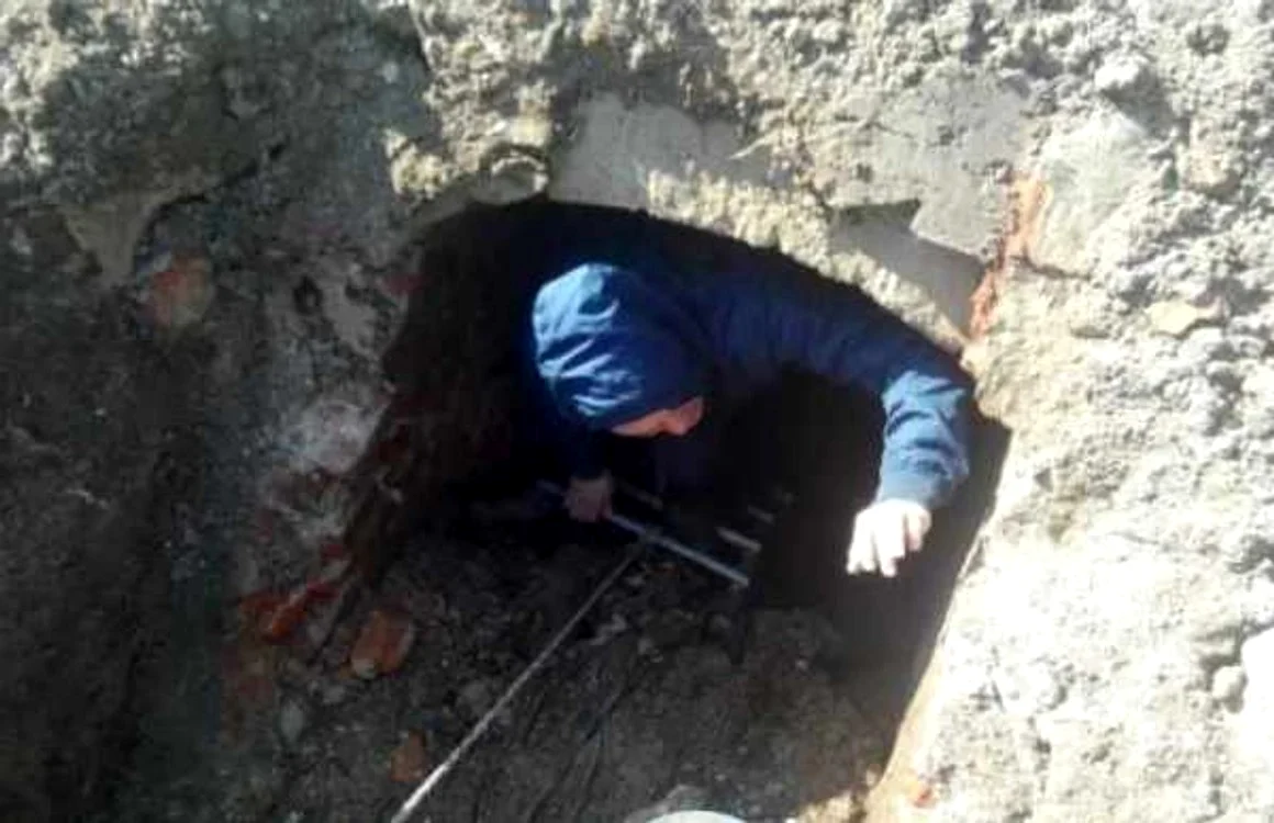  Beciurile erau construite cu mare migală, din cărămidă roşie, pe diferite niveluri / Foto: Adevărul