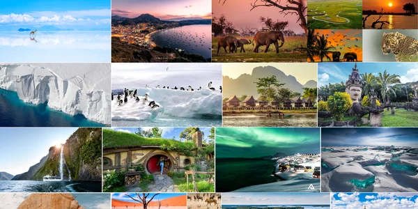 10 destinații de neratat în 2025 în cele mai îndepărtate și fascinante locuri de pe glob Colaj DMS