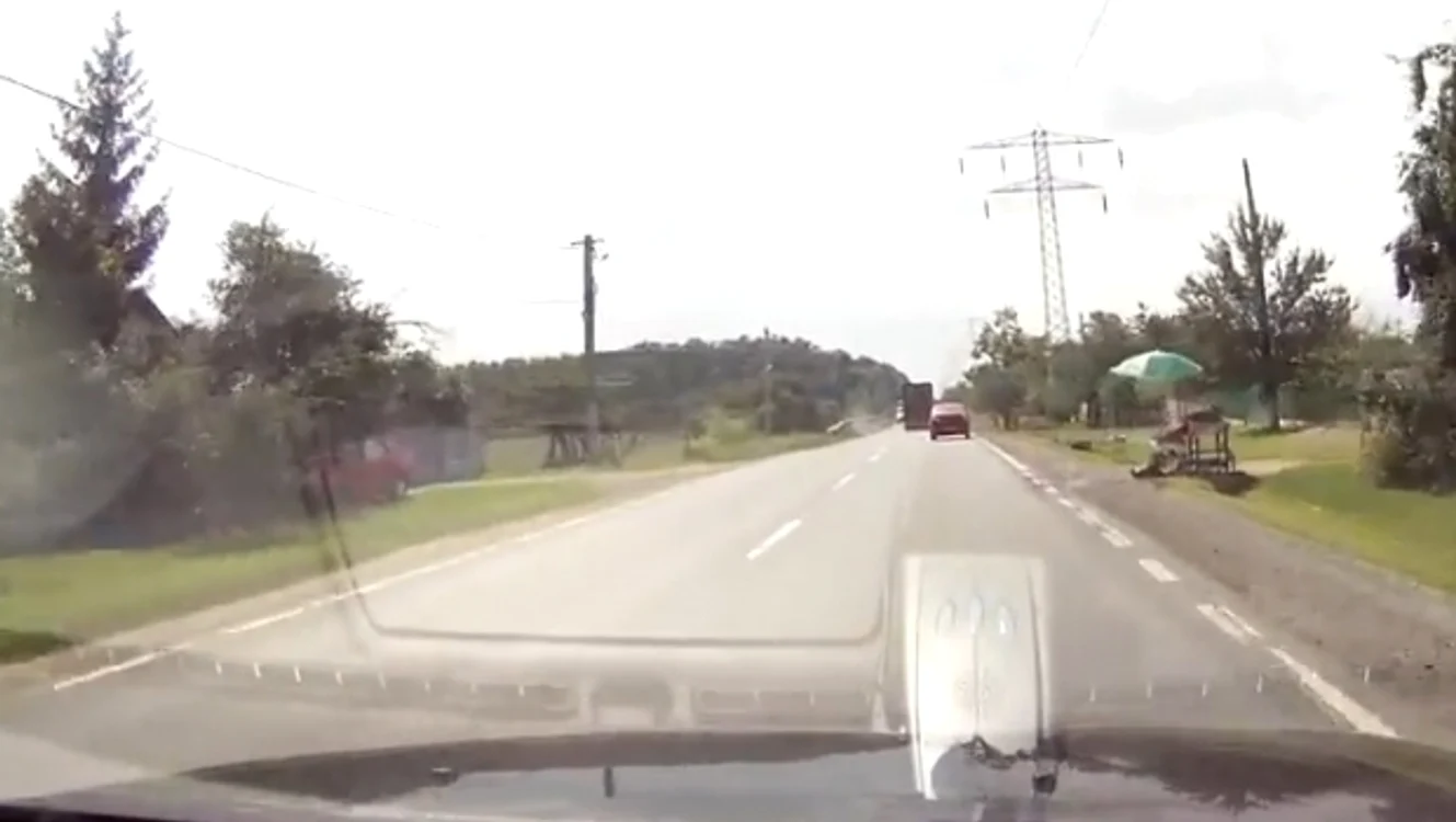 
    Accidentul a avut loc la Târgoviştecaptură video  