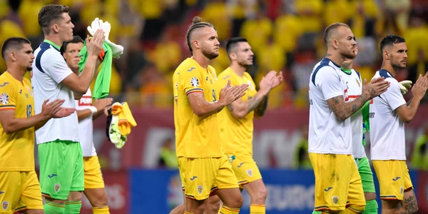 George Puscas cu codițe în meciul România Israel în preliminariile CE 2024 pe 9 septembrie 2023 la București FOTO Mediafax Alexandru Dobre jpg