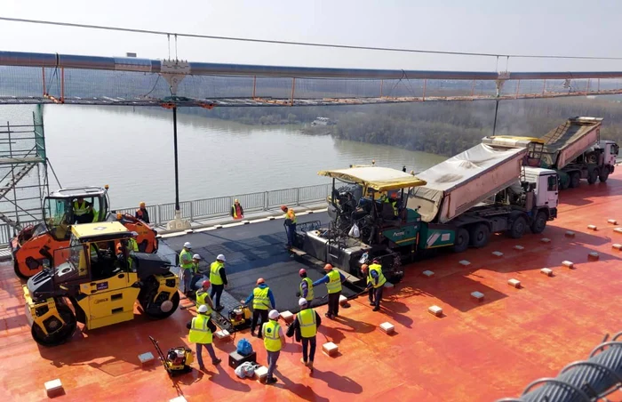 Asfaltare Pod Brăila