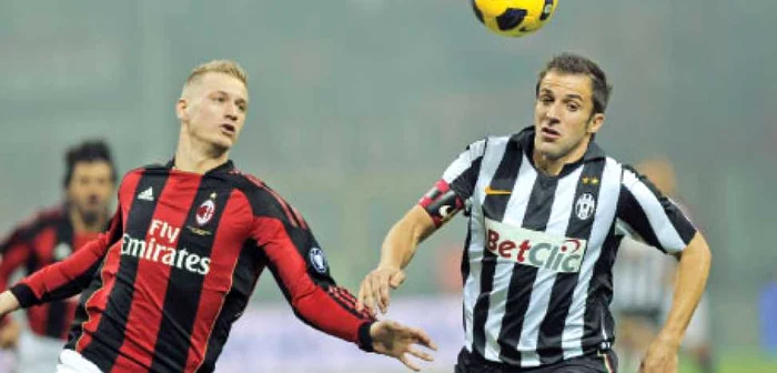 612 meciuri are Del Piero în tricoul lui Juventus, pentru care a marcat 276 de goluri 