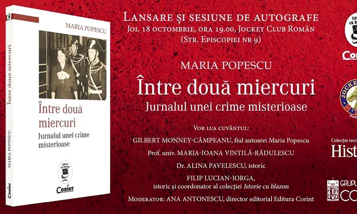 Lansare de carte: „Între două miercuri” jpeg