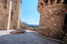 Fresca de pe Turnul Toboșarilor a fost restaurată (© Muzeul Castelul Corvinilor)