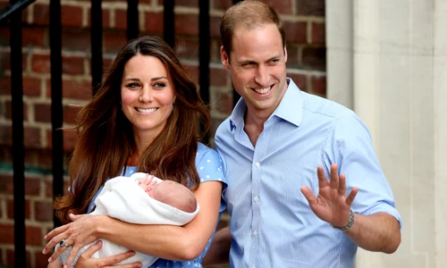 Kate, William și George, bebeluș, GettyImages (1) jpg