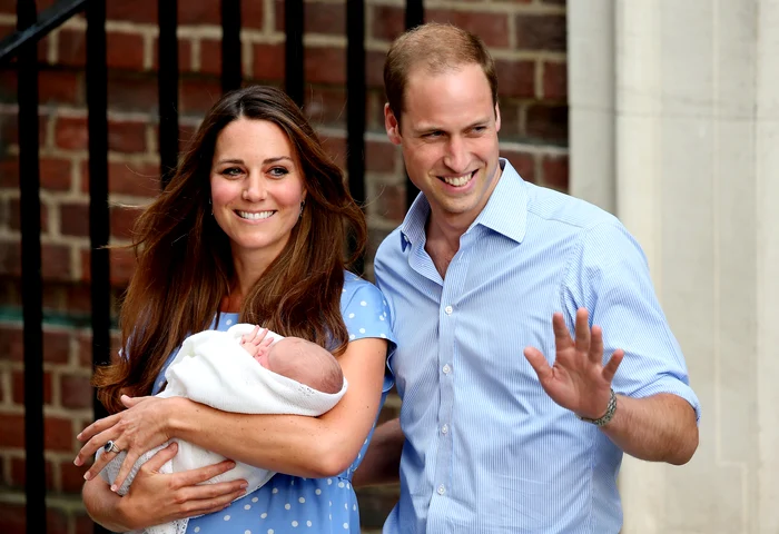 Kate, William și George, bebeluș, GettyImages (1) jpg