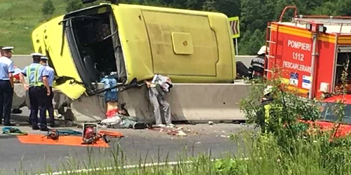 accident autocar brasov