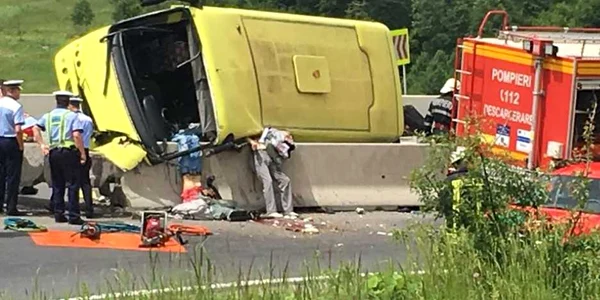 accident autocar brasov