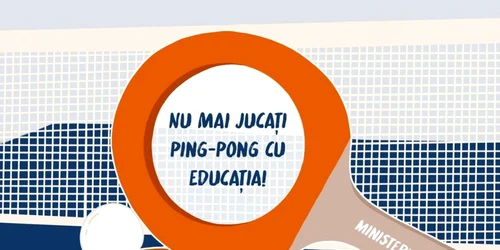 onsiliul Naţional al Elevilor a lansat petiţia „Nu mai jucaţi ping-pong cu educaţia din România”