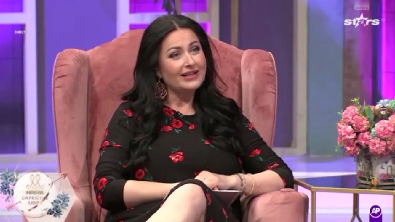 Gabriela Cristea, acuzată că ar fi intrată băută în direct / foto: Captură Antena Stars 