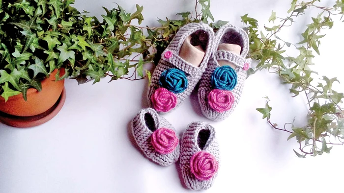 Papucei pentru cei mici şi pentru cei mari