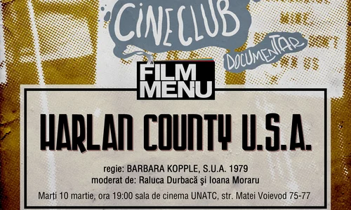 Proiecţie şi dezbatere „Harlan County, USA“ jpeg