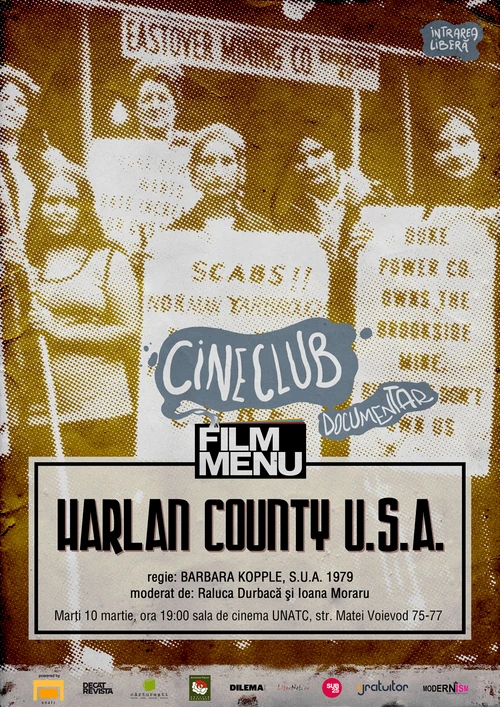 Proiecţie şi dezbatere „Harlan County, USA“ jpeg