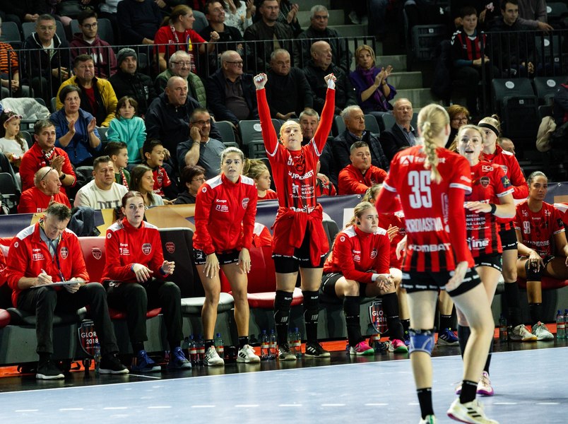 Gloria Bistriţa, victorie cu norvegiencele de la Storhamar în primul meci din 2025 în Liga Campionilor la handbal 