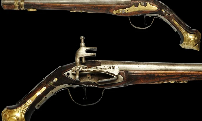Pistol balcanic cu cremene de tip Peć - o piesă cu putere evocatoare din secolul al XIX-lea