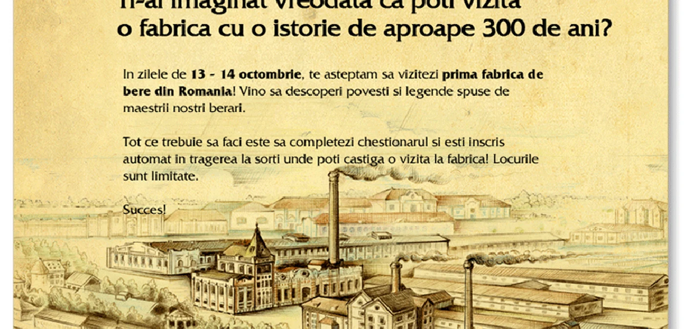 Prima Fabrică de Bere din România  