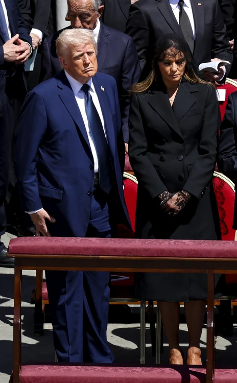 Donald Trump a venit însoțit de Melania (Foto: Profimedia)
