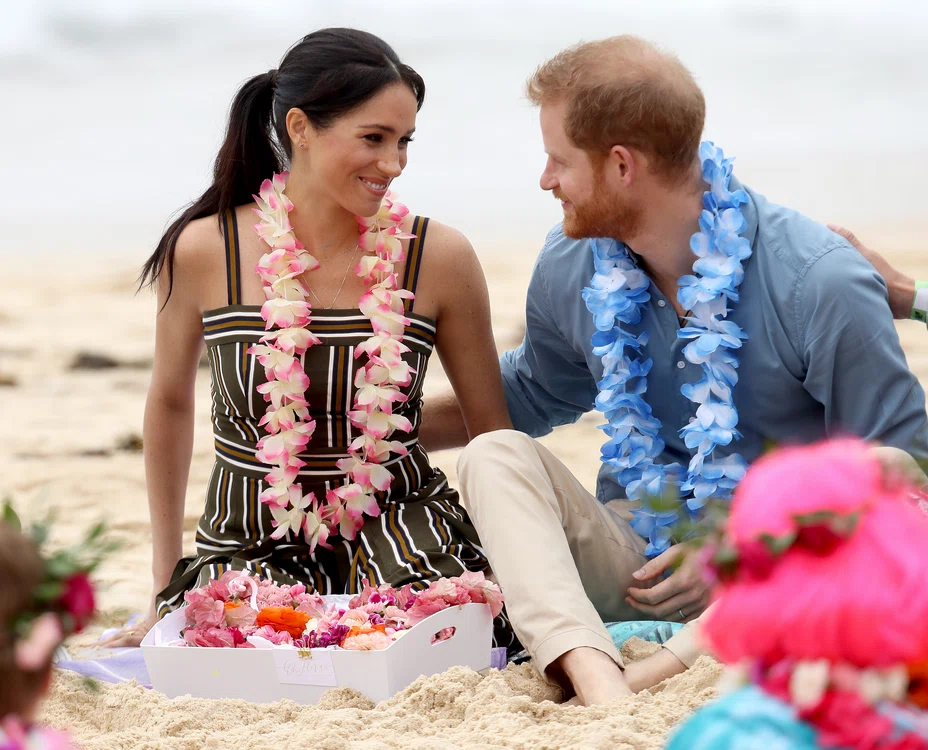 
    Meghan Markle a vorbit despre sarcina sa în cadrul unei întâlniri din Australiafoto: Getty  