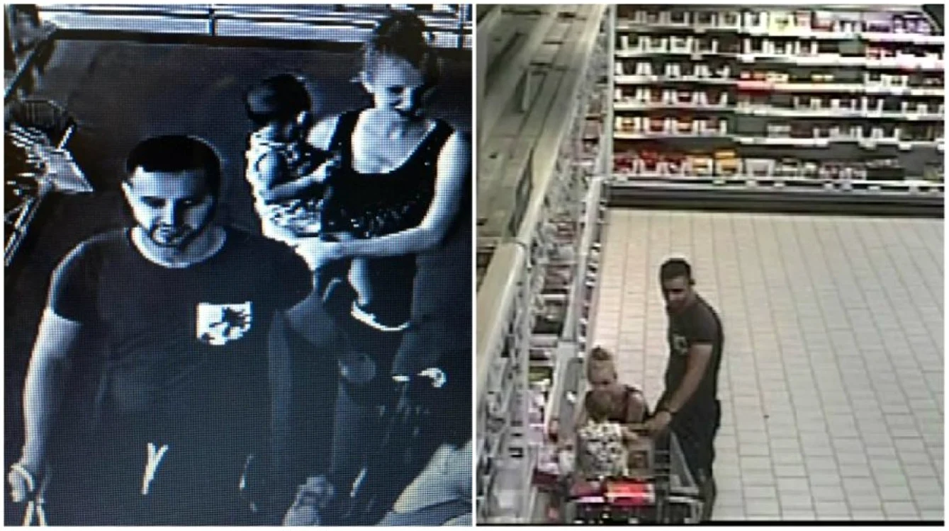 Imaginile hoţilor în Kaufland Alba Iulia, făcute publice de Poliţie