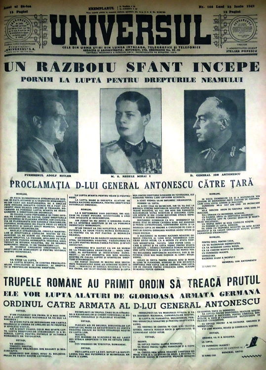 Presa românească a urmărit cu atenție campania de pe Frontul de Est